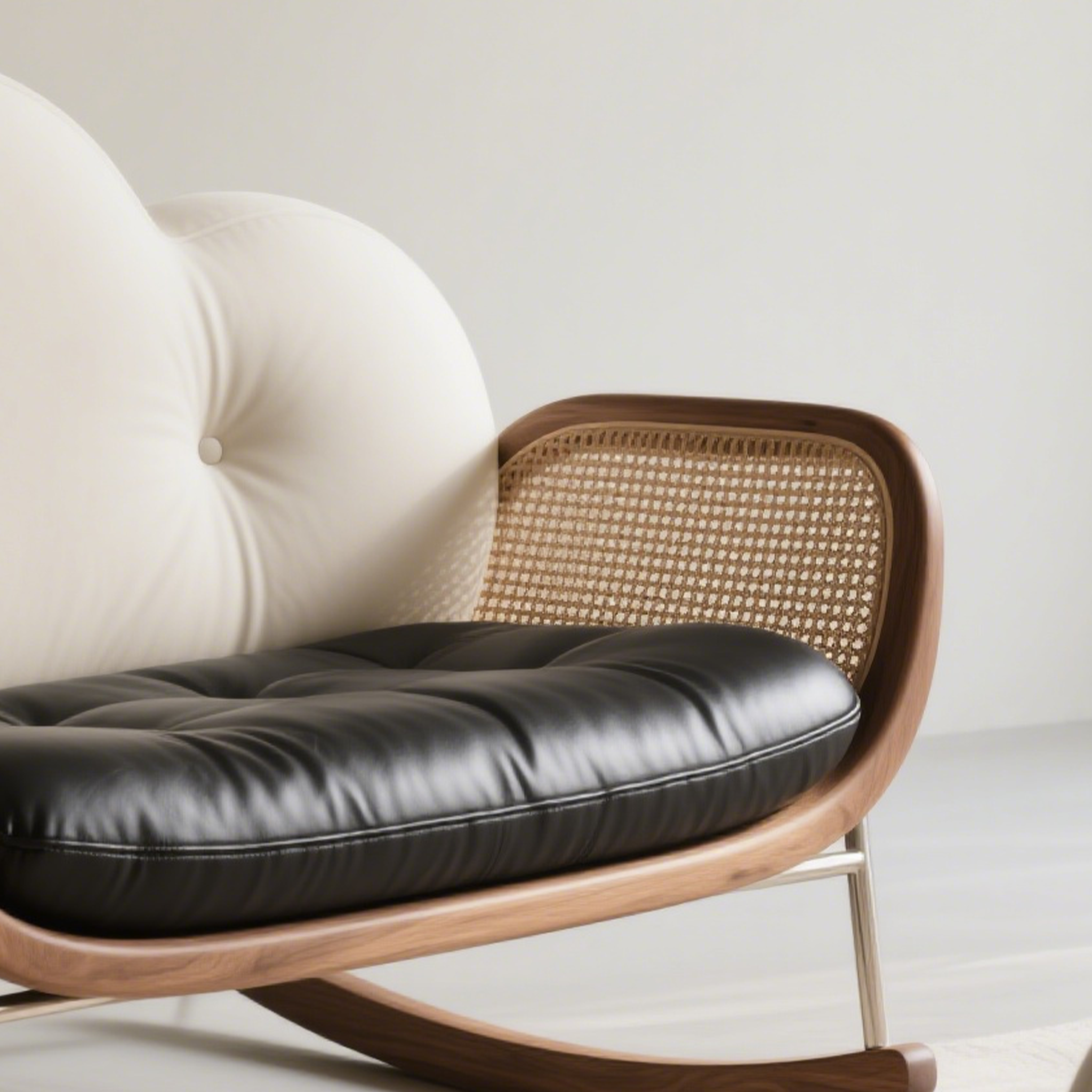 雲朵造型搖椅細節特寫