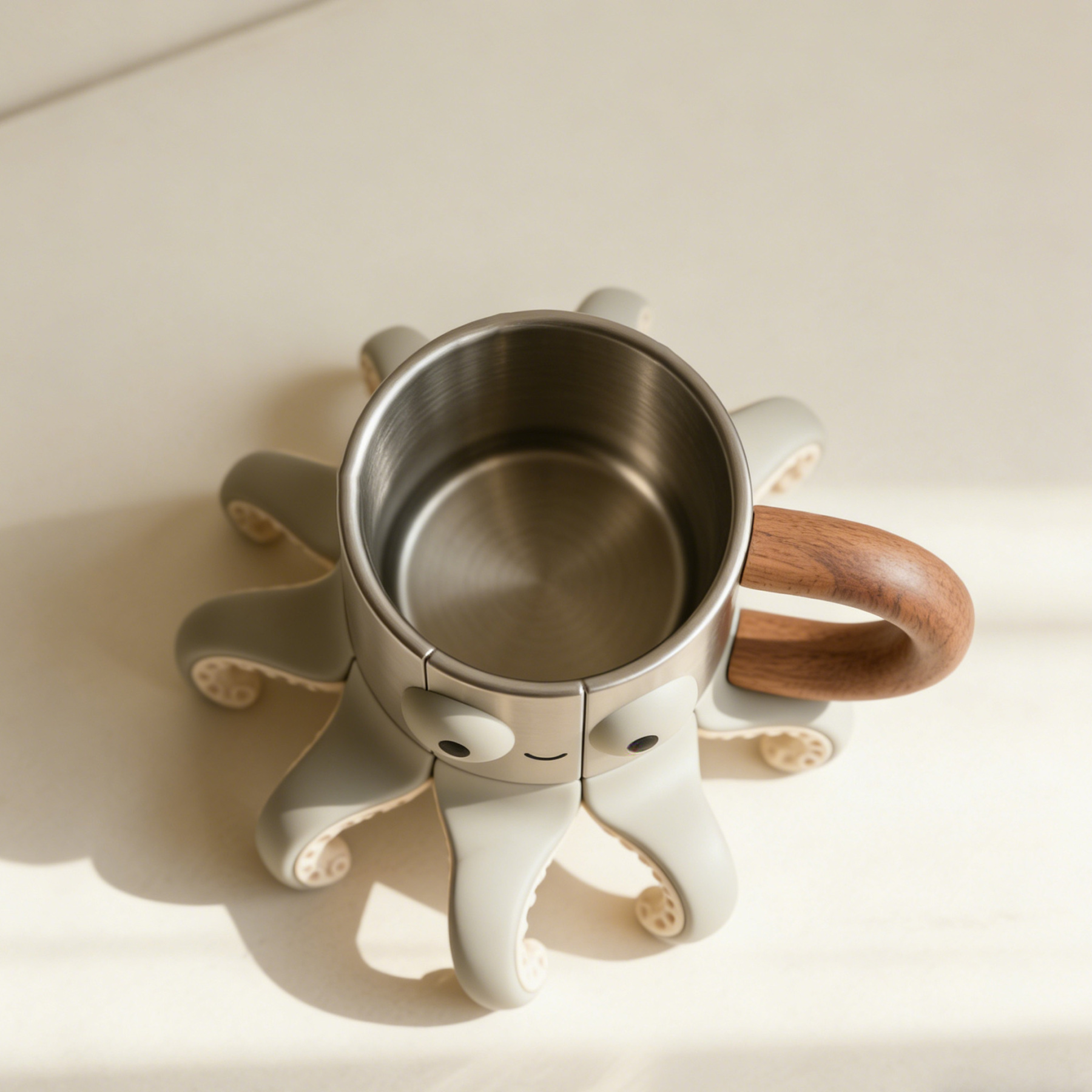 章魚造型不鏽鋼咖啡杯組（2入）