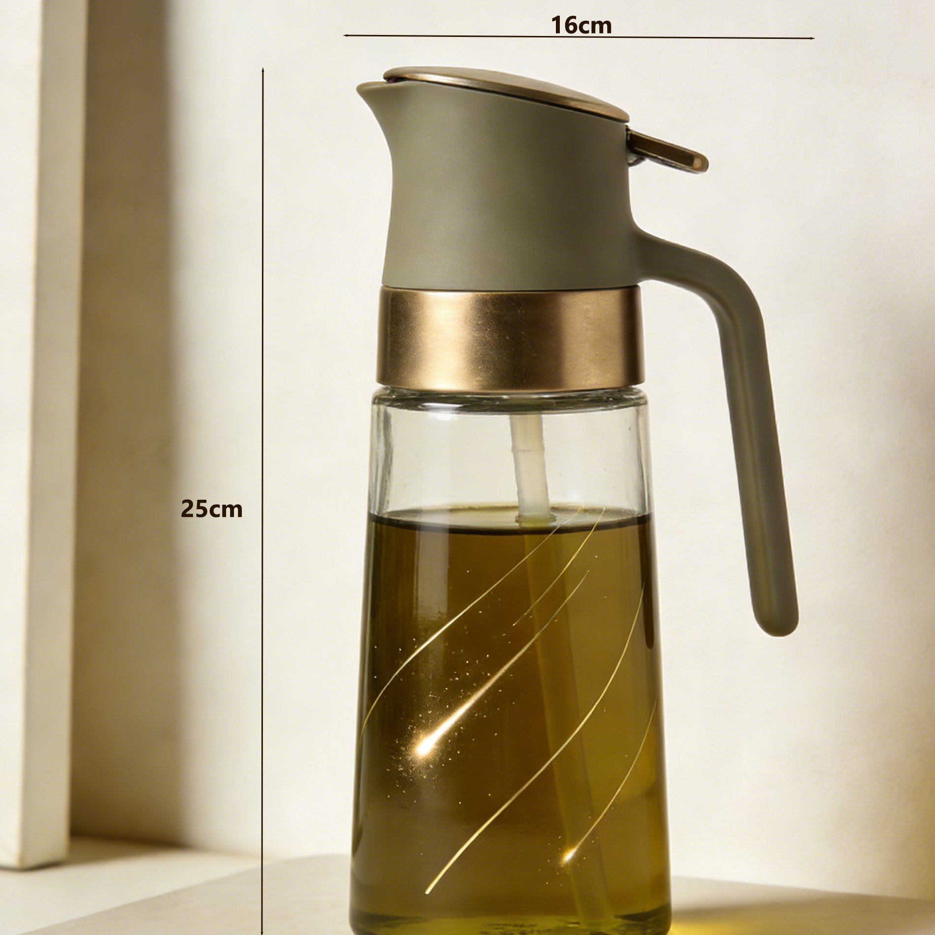 透明油壺方便辨識油量