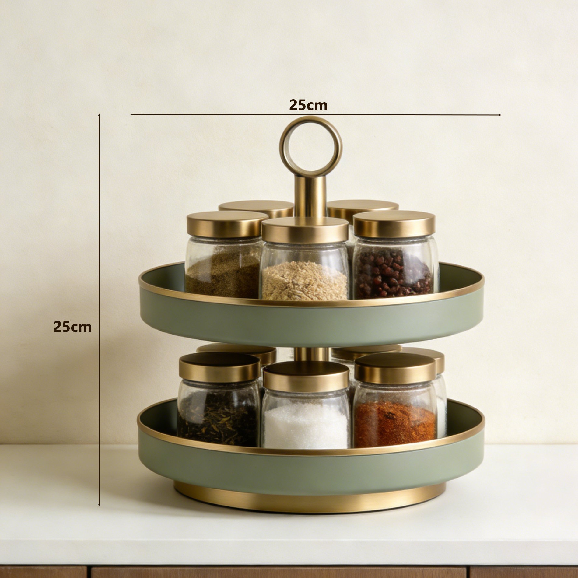 省空間設計的廚房置物架