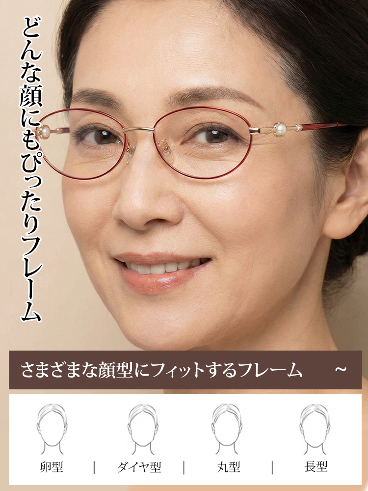 ブルーライトカット老眼鏡