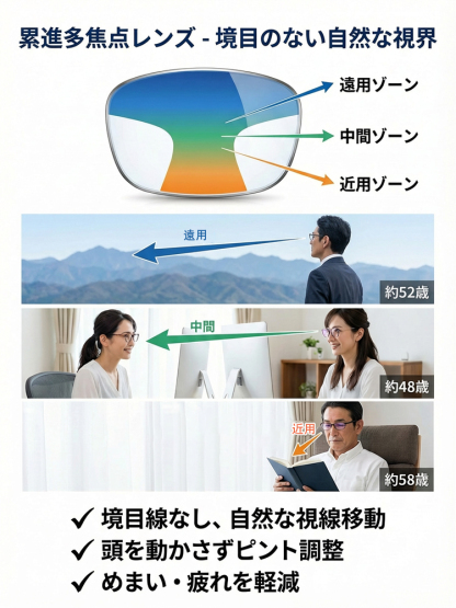 【日本製】福井県鯖江市産 調光オートフォーカス老眼鏡｜超軽量(5g)フレームレスレンズ✨2026年お正月期間限定半額セール！