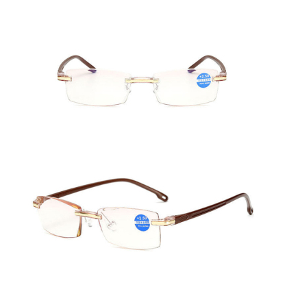 フレームなし老眼鏡