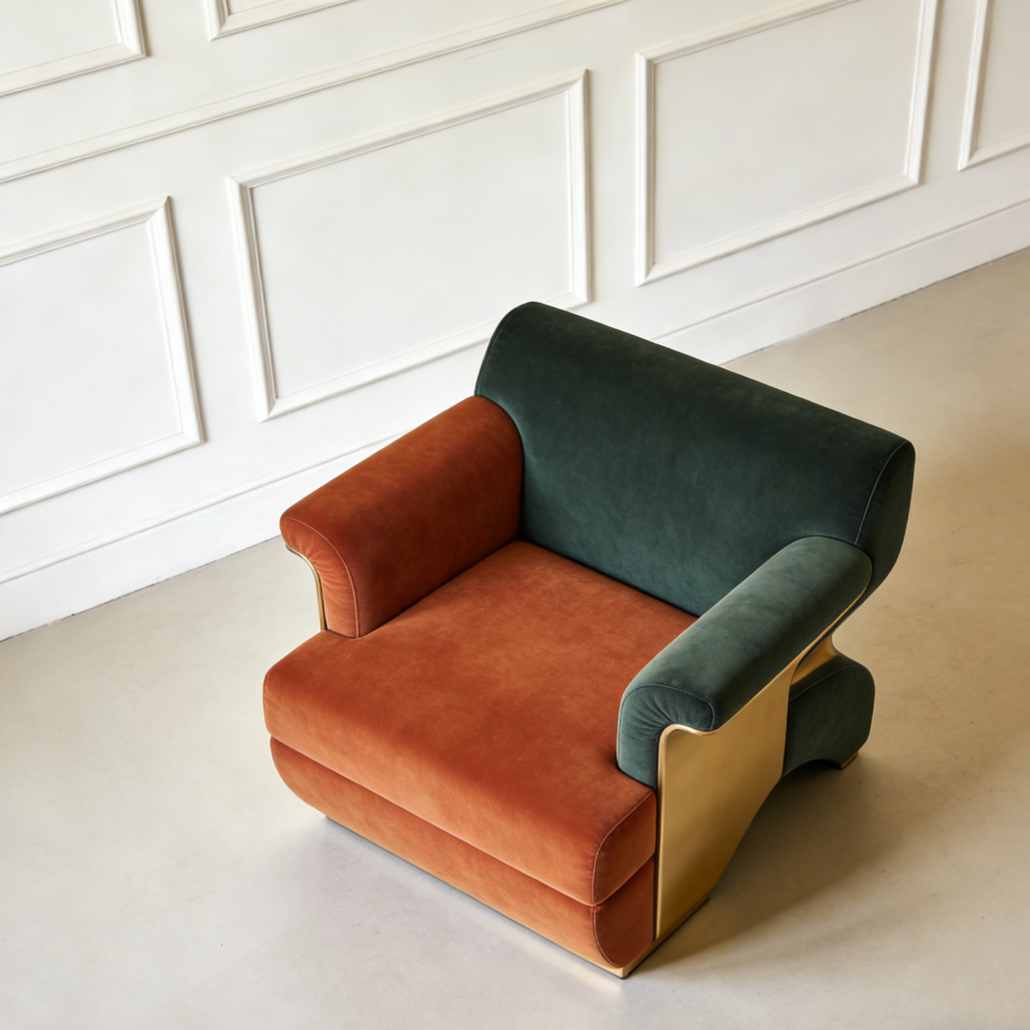 現代簡約單人沙發