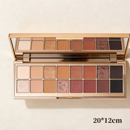 金色外殼璀璨眼影盤