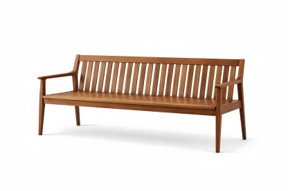 Wooden Outdoor Bench Solid Teak 180cm