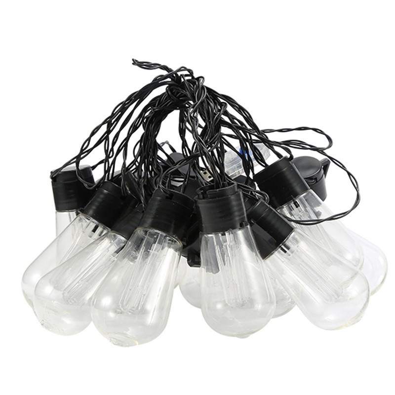 Waterproof LED solar decorative light string with remote control