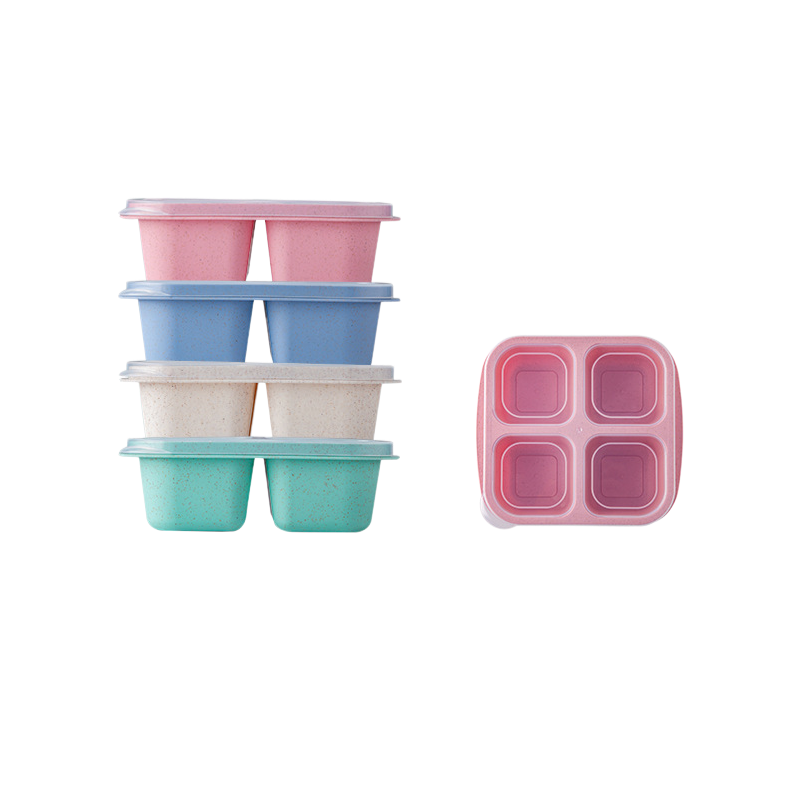 กล่องใส่อาหารว่างพร้อมฝาปิด 