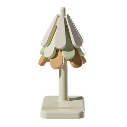 ที่รองแก้วซิลิโคนแบบพับได้ 