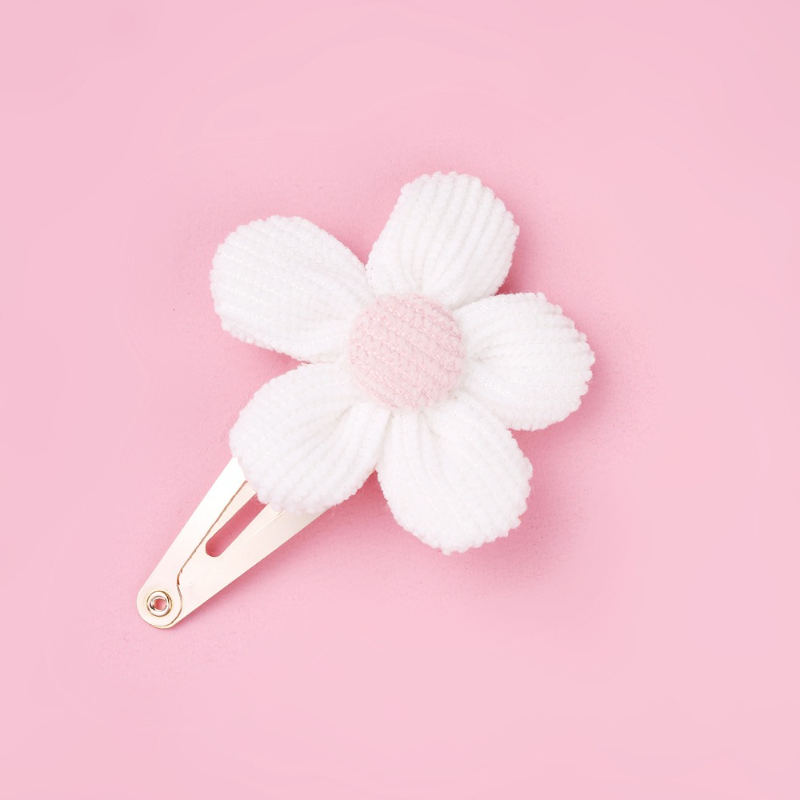 Handmade flower hair clip