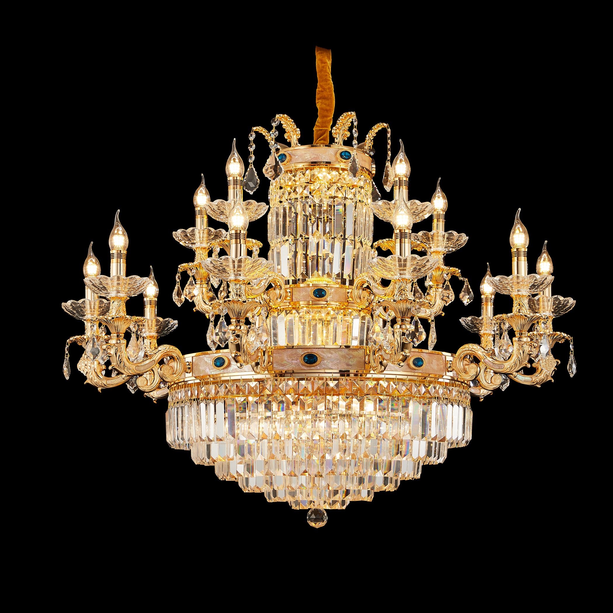 Brass Chandelier