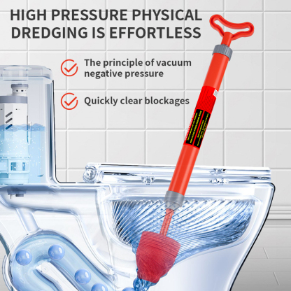 NEW Sewer Unclogging Plunger, Toilet Unclogging, Kitchen Sink Unclogging, Floor Drain Unclogging, Bathtub Sink Unclogging Bathroom Plumbing Tool