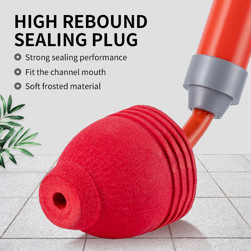 NEW Sewer Unclogging Plunger, Toilet Unclogging, Kitchen Sink Unclogging, Floor Drain Unclogging, Bathtub Sink Unclogging Bathroom Plumbing Tool