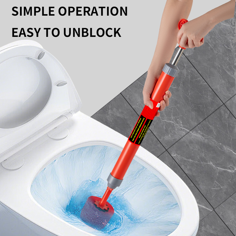 NEW Sewer Unclogging Plunger, Toilet Unclogging, Kitchen Sink Unclogging, Floor Drain Unclogging, Bathtub Sink Unclogging Bathroom Plumbing Tool