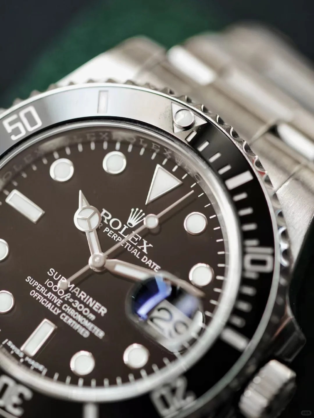 サブマリーナー41 mmオイスター、41 mm、オイスタースチール、リファレンス 124060