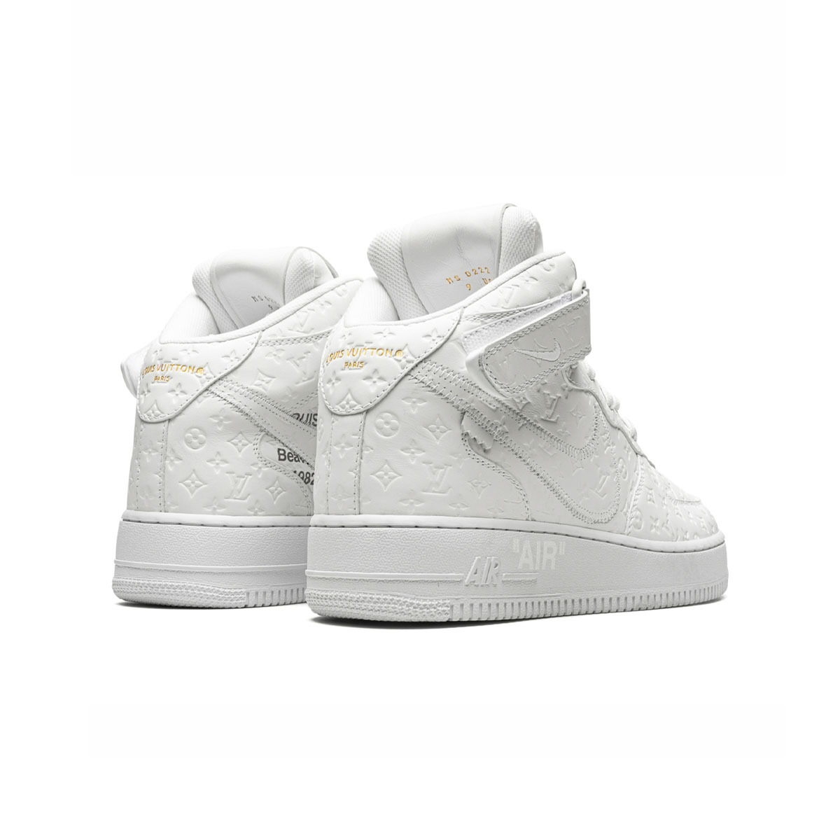 【Louis Vuitton X Nike Air Force 1 White】100足の限定発売! ナイキ エア フォース 1の40周年を記念して、2023年春夏の新作