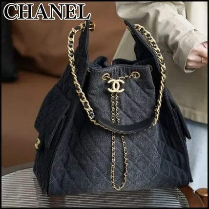 【お洒落さんにお勧めデニム♡】CHANEL25 ホーボーバッグ