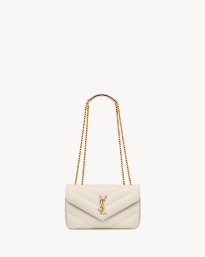 【Saint Laurent】不動の人気！百搭でタイムレスな魅力✨LOULOU スモール（マテラッセラムスキン）