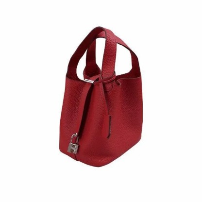 【Hermes】(エルメス) ピコタン ハンドバッグ シルバー金具 10色