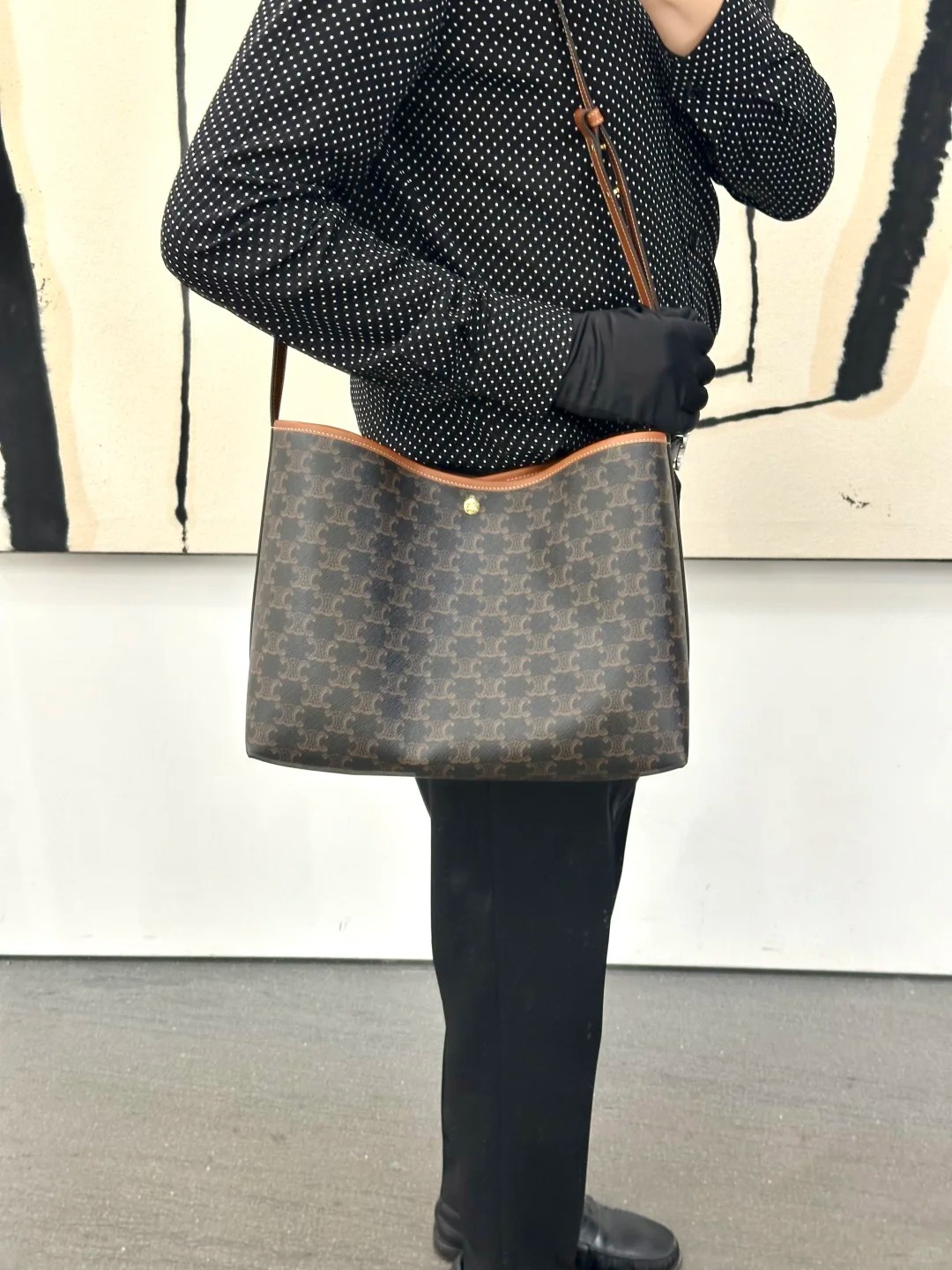 2025年冬の新作👜 しなやかに輝く「ソフト ショッパーバッグ」～トリオンフキャンバス＆カーフスキン