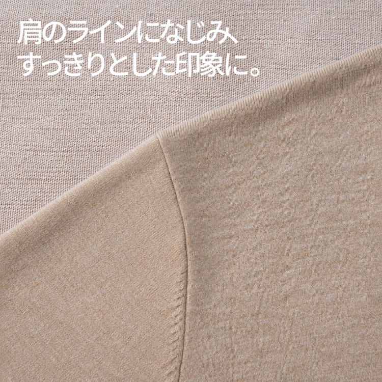 Oakln-メンズ 軽量モックネック半袖ニットTシャツ｜寒暖差のある季節に着回しやすい｜一枚でもすっきり、ジャケットのインナーにももたつきにくい