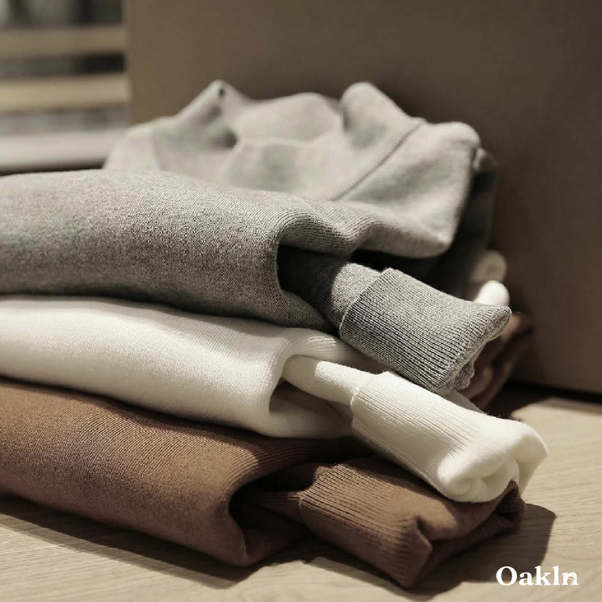 メンズ ハーフハイネック ニット 14ゲージ セーター 洗濯機洗いOK 綿混 きめ細かな平織り ゆったり 体型カバー  春秋冬向け