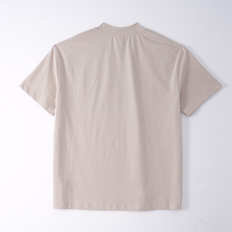 汗をかいても肌にまとわりつきにくい  270gヘビーウェイトコットンTシャツ  ゆったりシルエット  ドロップショルダー  五分袖
