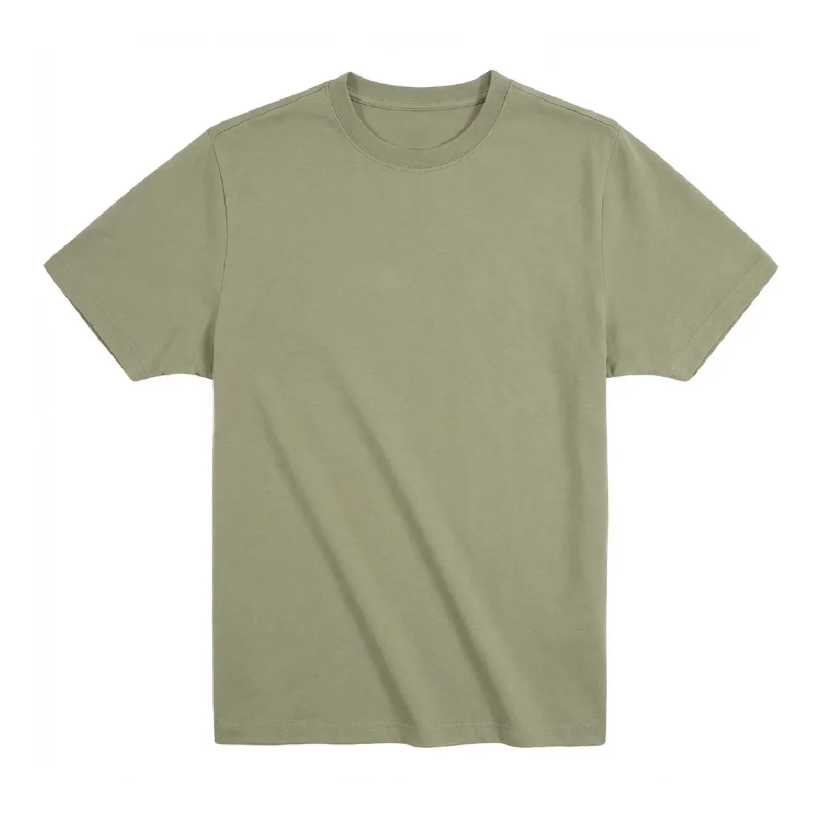 ヘビーウェイトコットン 高番手長繊維コットンTシャツ-Oakln