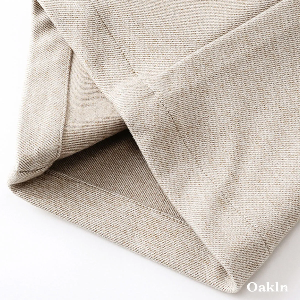 ワイドストレートスラックス バックウエストゴム仕様 イージーケア 春秋 メンズ向け