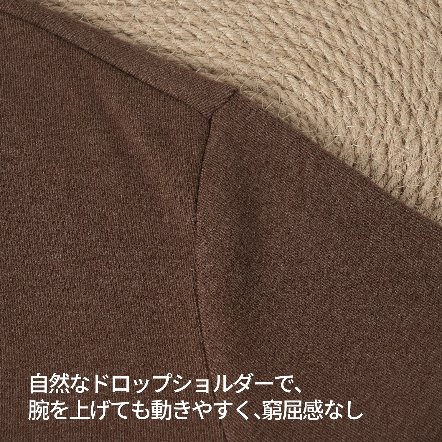 【秋冬コーデはこれ一枚で】モックネックで清潔感のある印象に  起毛素材でカシミヤのような柔らかな肌触り 秋冬に向け 暖かい 優しい肌触り 洗濯機洗い可