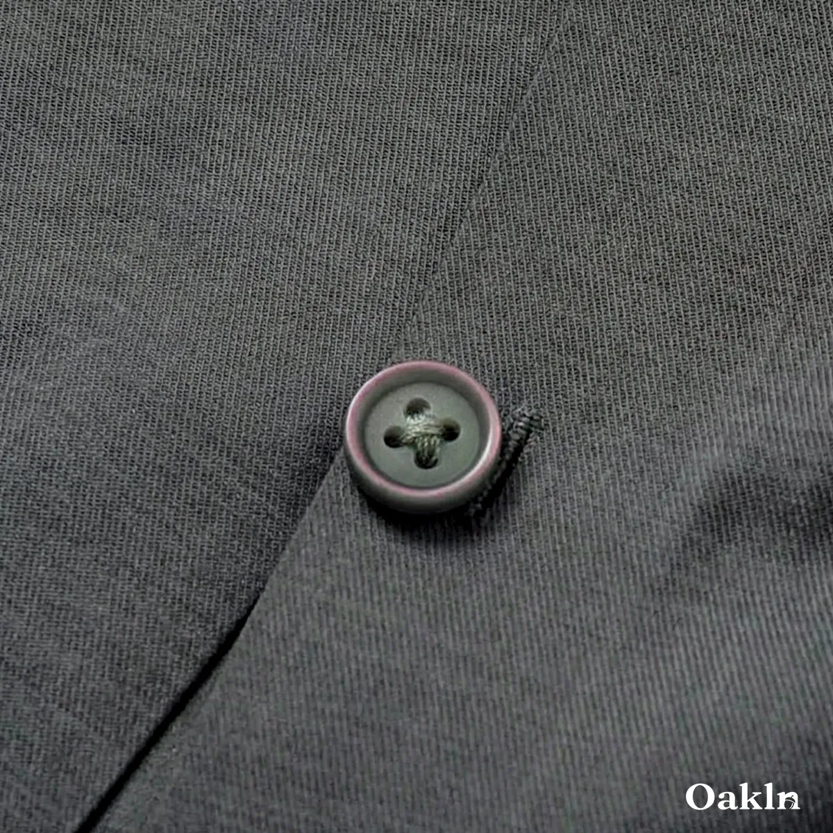 モダール混 ノンアイロン 60番手 ストレッチシャツ 形態安定性 ビジネス通勤 無地シャツ-Oakln