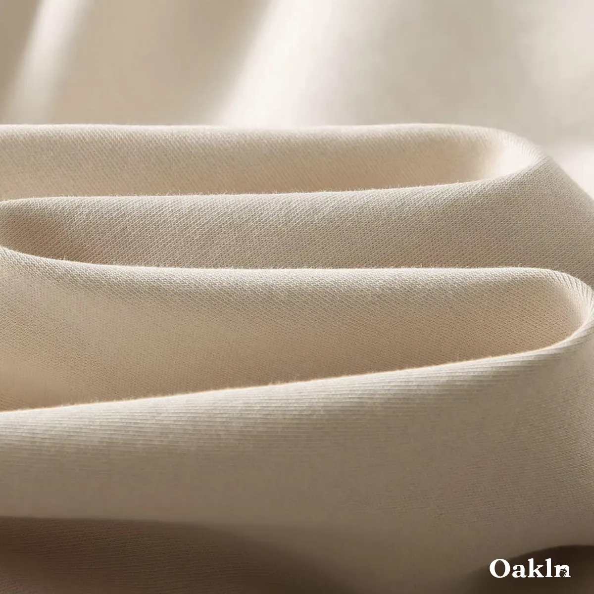 ヘビーウェイトコットン 高番手長繊維コットンTシャツ-Oakln