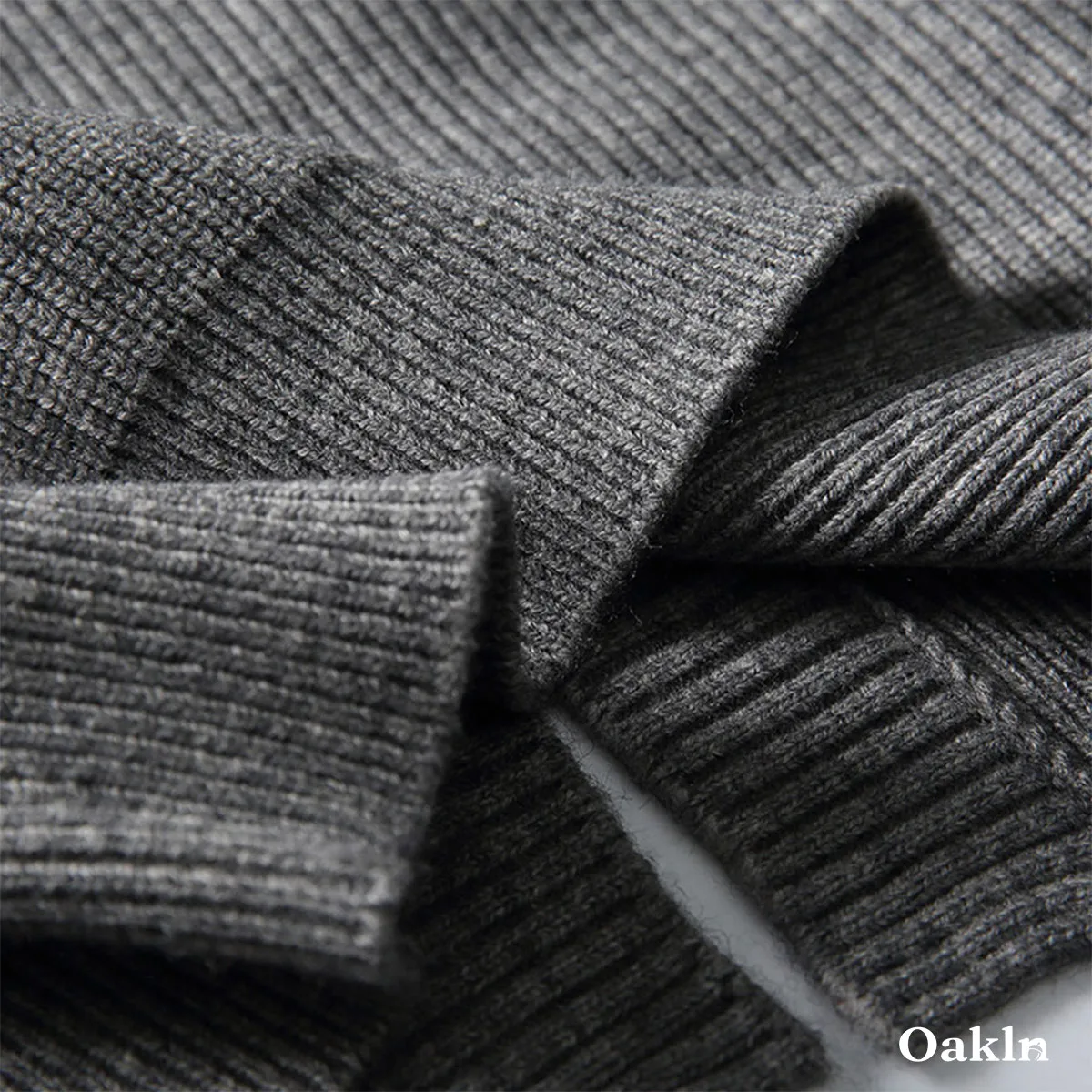 和風羽織風　無地ニットカーディガン