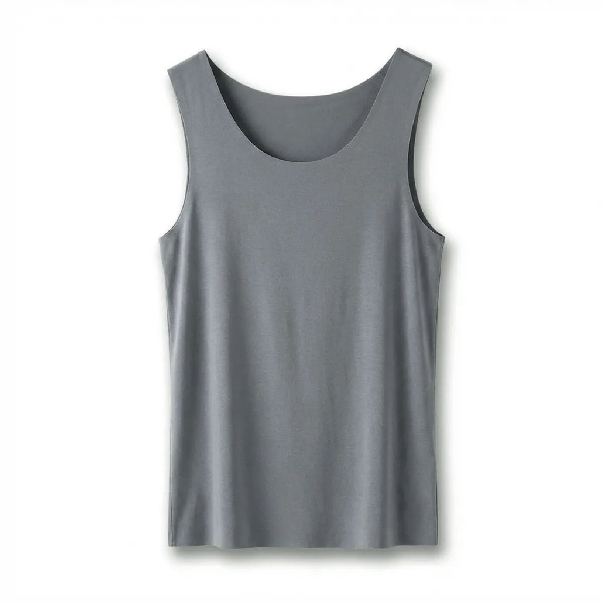 80番手高級モダール シームレス メンズタンクトップ 吸汗速乾 響きにくい