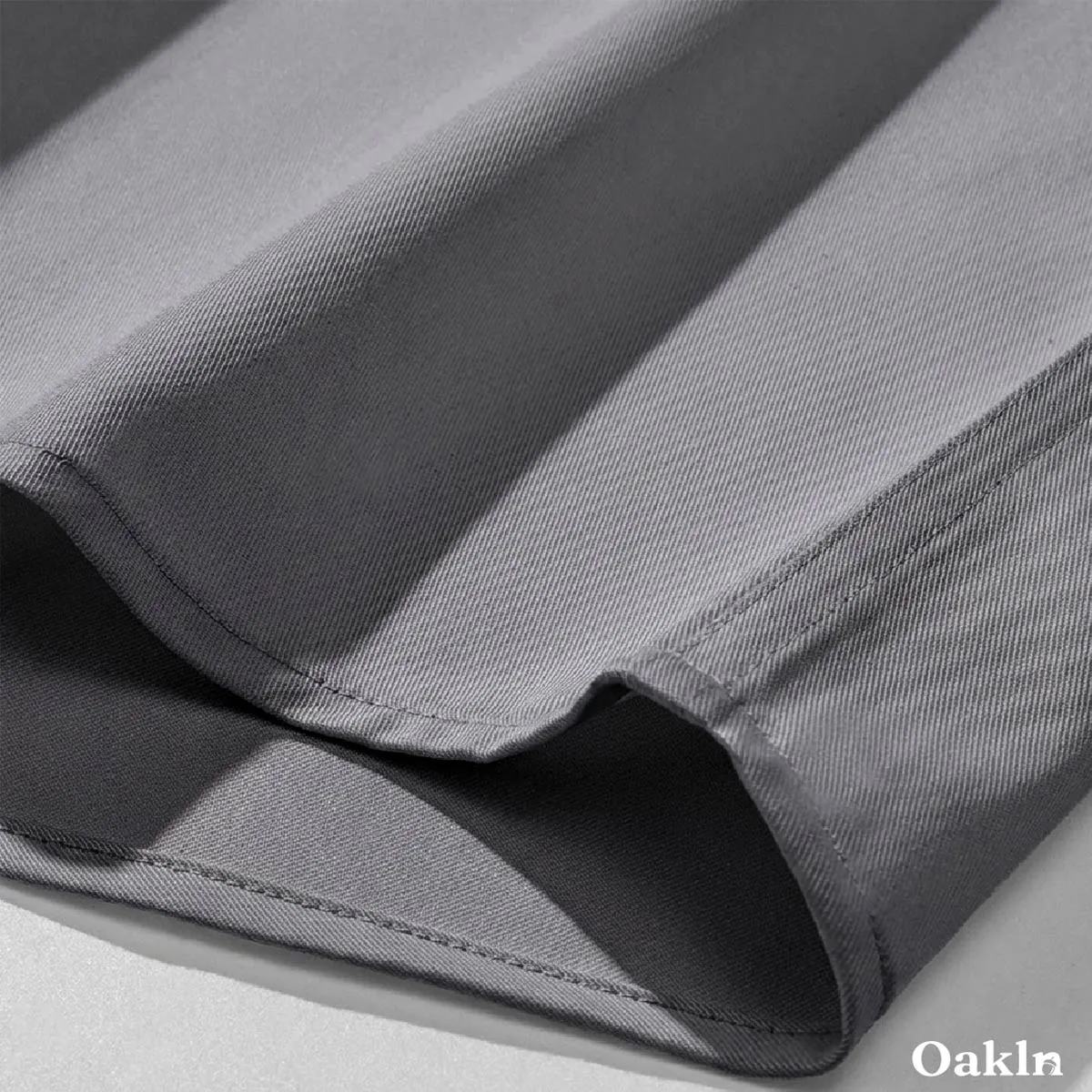 ノーアイロン シャツ 撥水 防汚 形態安定 レギュラースモールカラー-Oakln