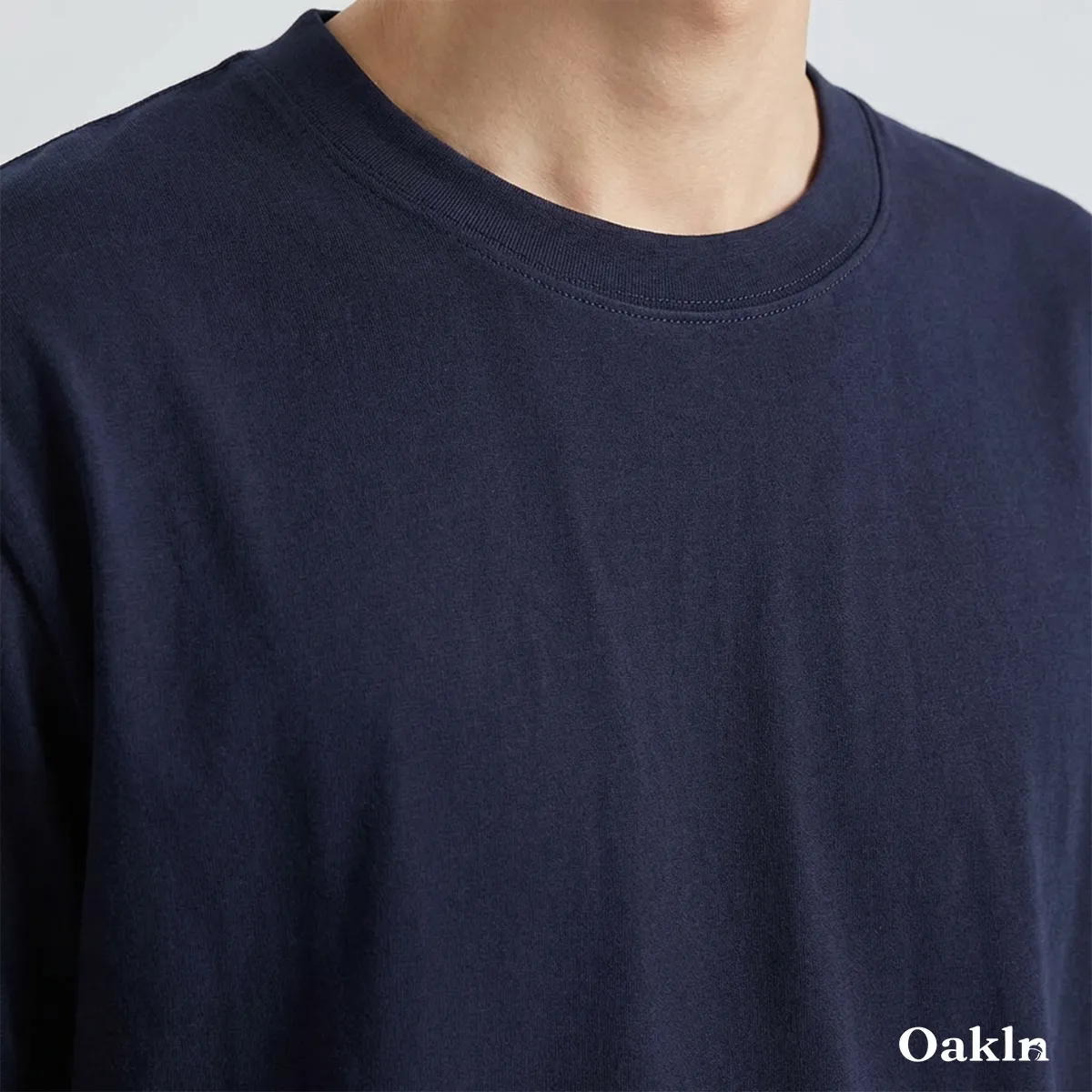 レイヤードに欠かせないベーシックタイプ　無地長袖Tシャツ