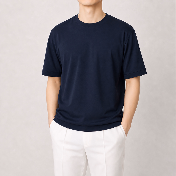 Oakln-初秋のインナーにおすすめ  一枚でもすっきり、蒸れにくい   インナーでも清潔感のある印象に