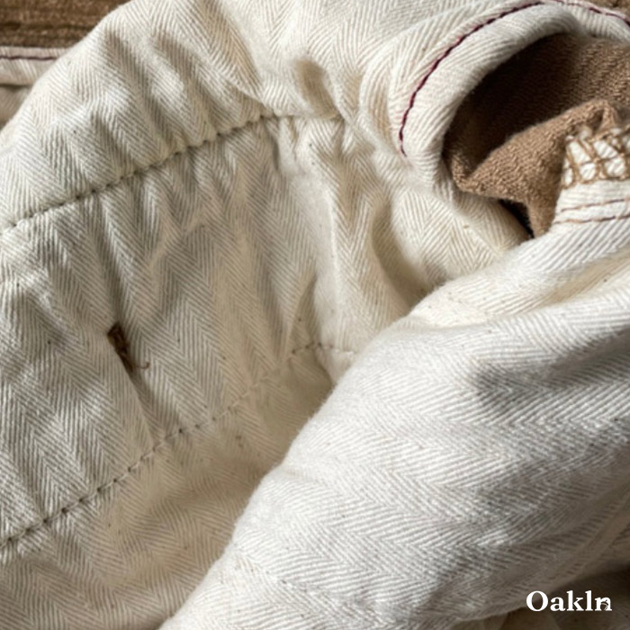 ヘビーウェイトコーデュロイストレートワークパンツ　厚手防寒-oakln