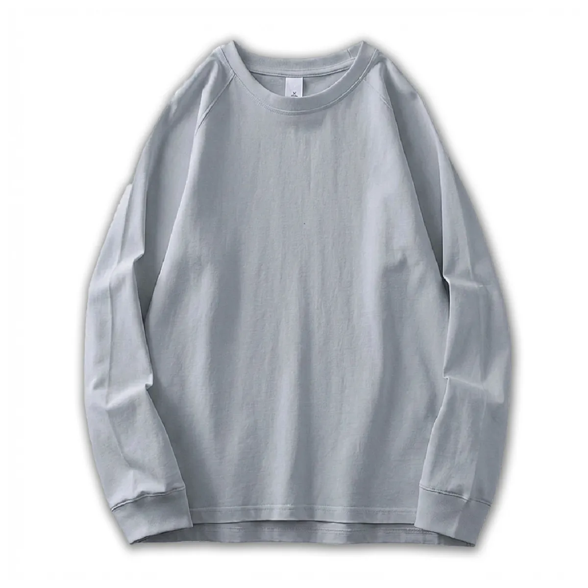 300gヘビーウェイトコットン ラグラン長袖Tシャツ 抗菌加工 すっきり見えシルエット-Oakln