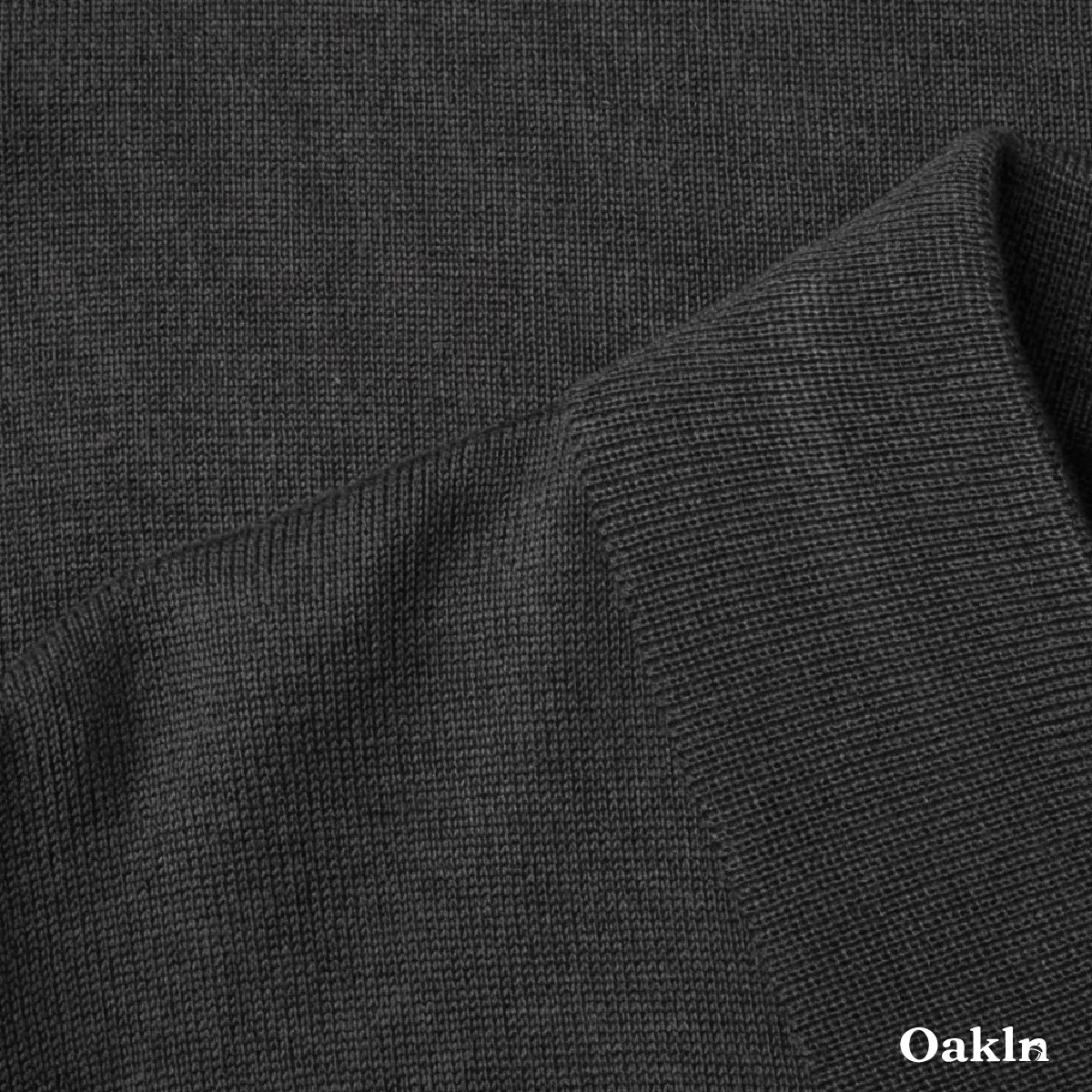 裾リブニットポロシャツ ハリのある襟元 すっきり見えシルエット