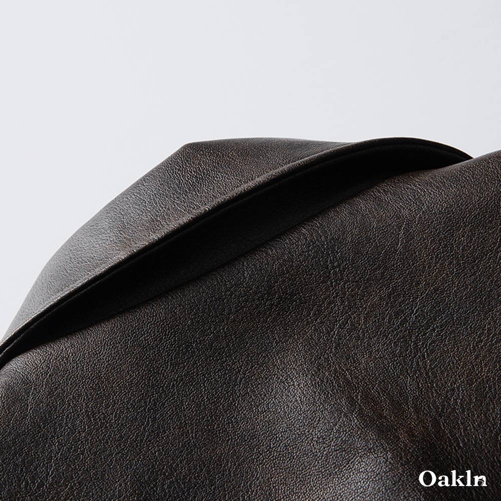 アメリカンヴィンテージ　 エコレザーライダースジャケット-oakln