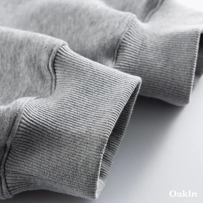 フェイクレイヤード スウェット メンズ Vネック キーネック 重ね着風 ゆったり 体型カバー シワになりにくい 春秋冬-Oakln