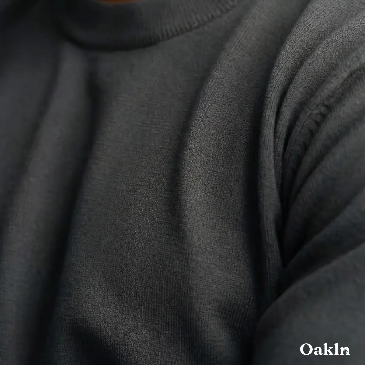 ウール混 クルーネックニット テンセル/リヨセル 洗濯機洗い可 30～50代向け