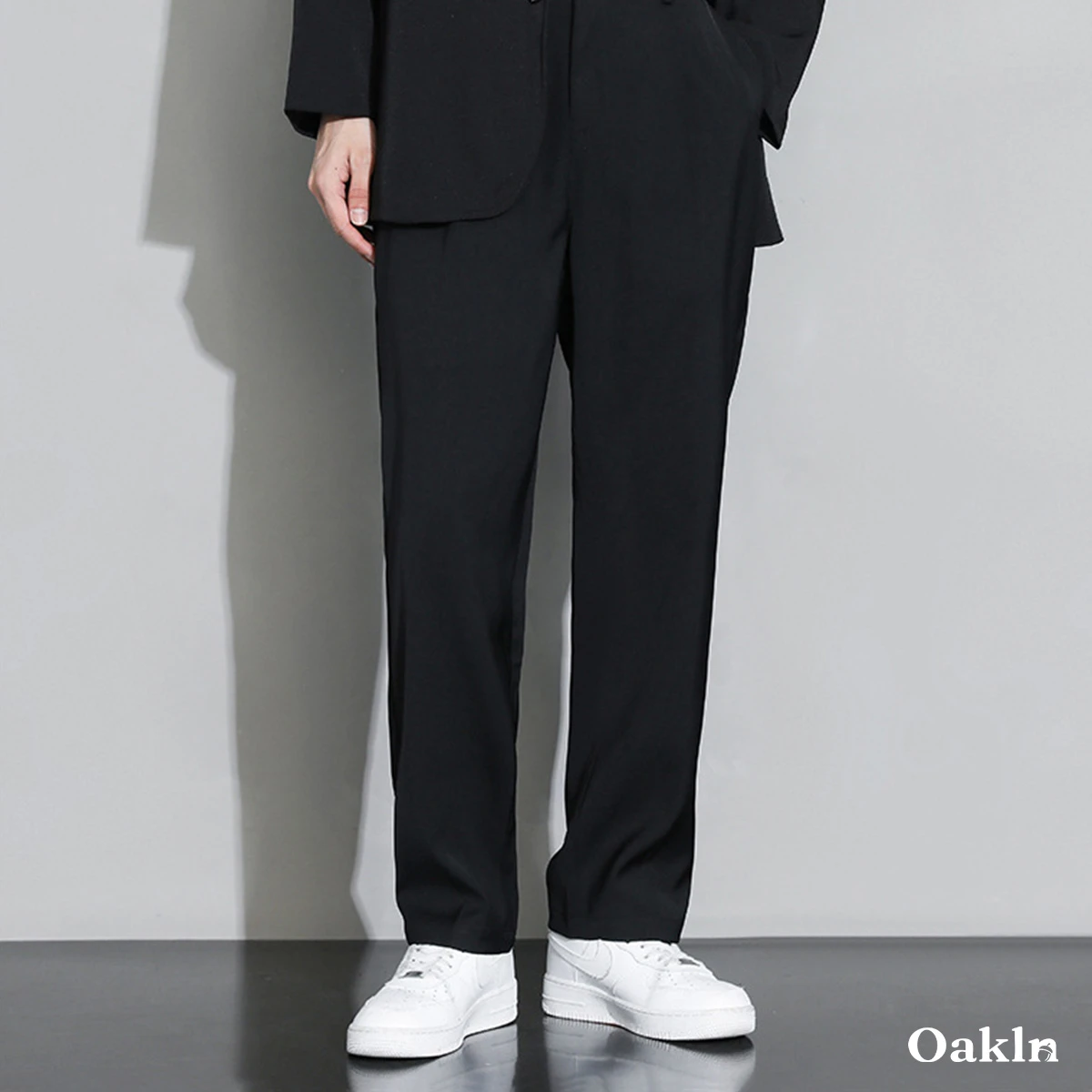 ダブルプリーツワイドスラックス 高見え ノーアイロン仕様