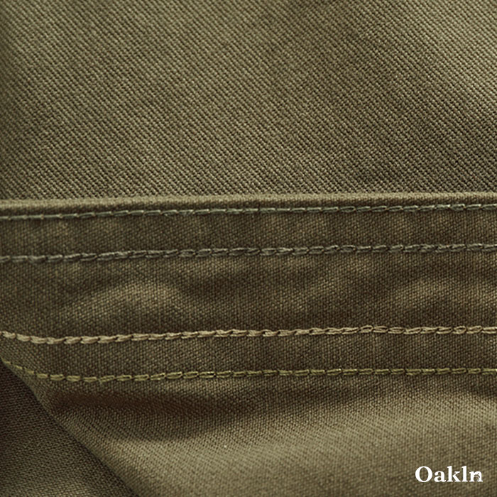 多色展開　スタンドカラーコットン長袖シャツ-oakln