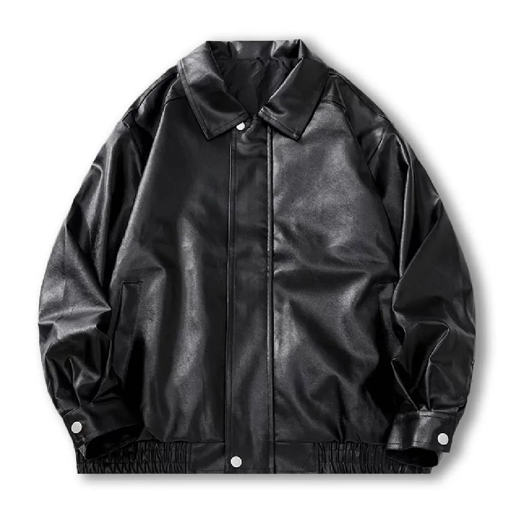 スイングトップ メンズ スエード調 ムラ感 ヴィンテージ加工 レトロ 折り襟 ジャケットアウター 比隠し前立て 春秋向け 軽アウター 大人　洗練されたスタイル