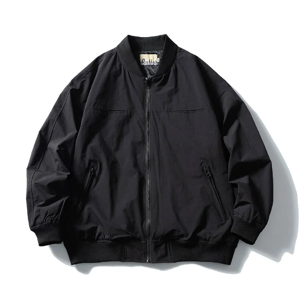 MA-1 ジャケット メンズ 撥水防風 軽量 ライトアウター ゆったり 体型カバー 春秋仕様 カジュアル-Oakln