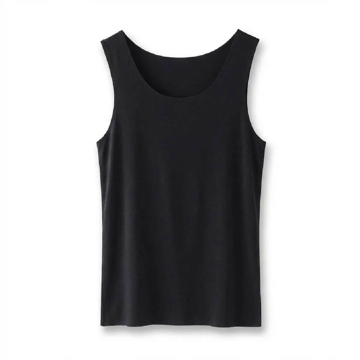 80番手高級モダール シームレス メンズタンクトップ 吸汗速乾 響きにくい