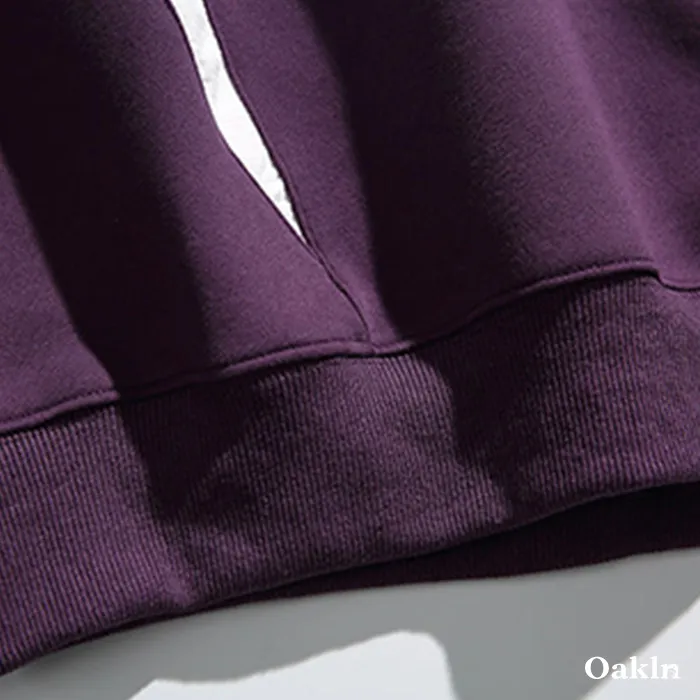 配色 切り替え スウェット メンズ スウェット ラグランスリーブ スポーティ ゆったり 体型カバー アメリカンヴィンテージ 春秋冬-Oakln