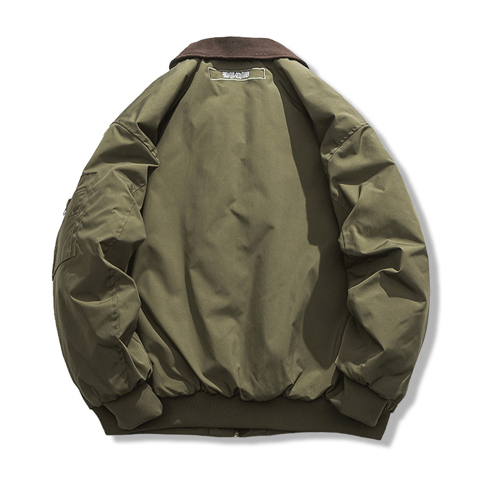 アメリカヴィンテージ　秋冬厚手中綿フライトジャケット